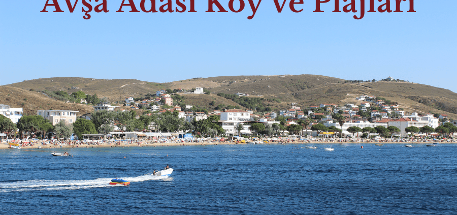 Avşa Adası Koy ve Plajları